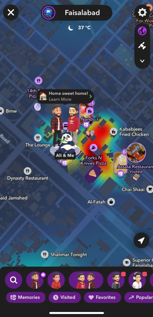 Snap Map