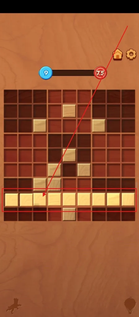 Step 2 of PLaying Wooduko