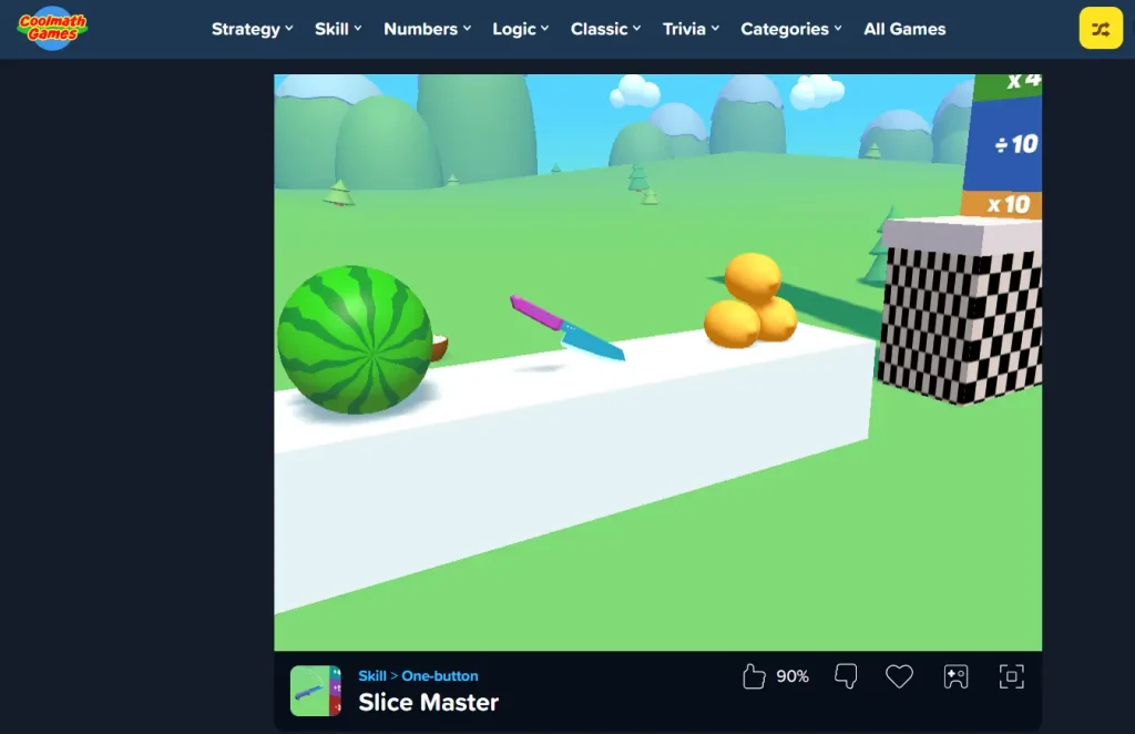 Pro Tips to Master the Cool Math Games Slice Master