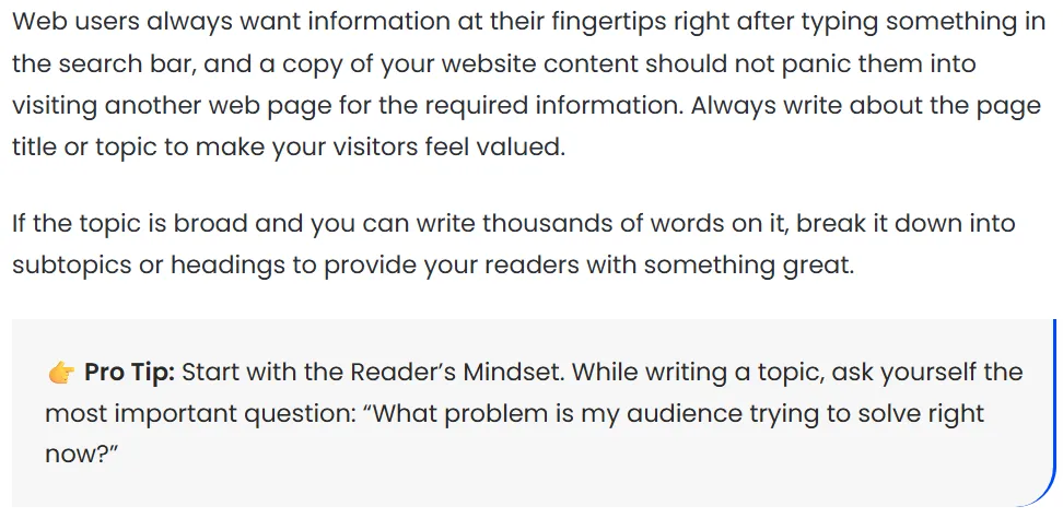 An Image of Easy to Read Draft on NogenTech