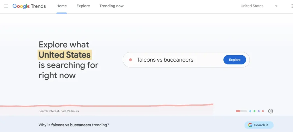 Go to Google Trends