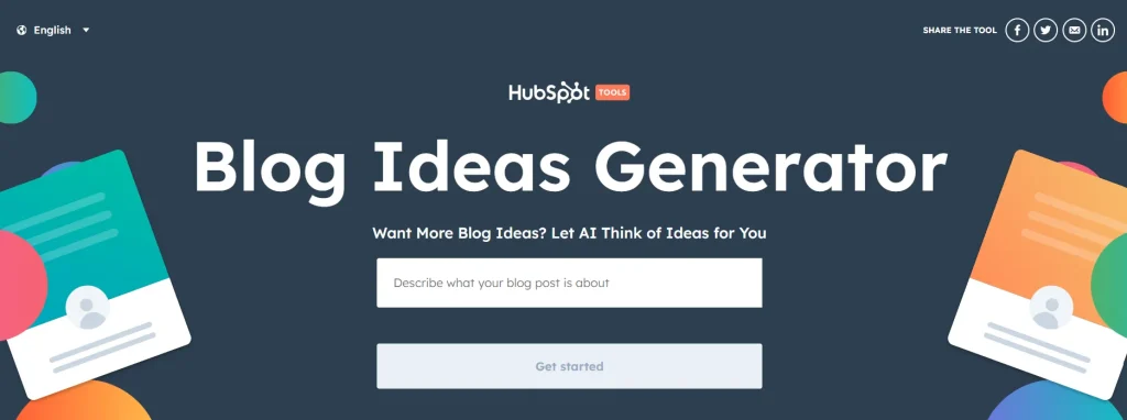 HubSpot Blog Ideas Generator
