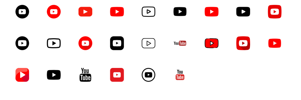 Screenshot of Flaticon YouTube logo by NogenTech