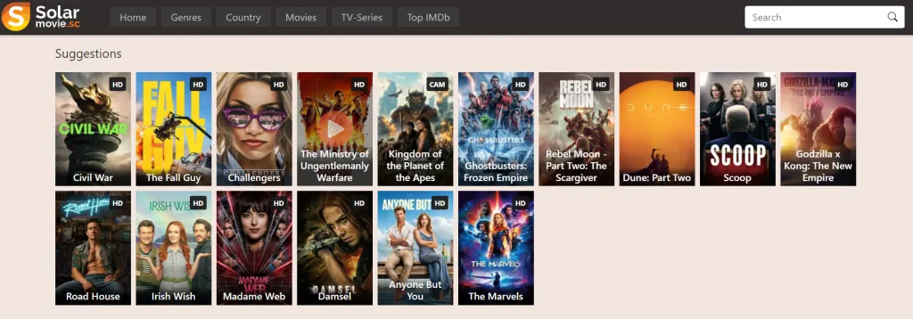 Solar Movies