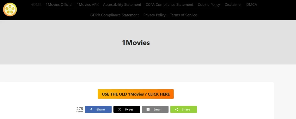 Go to official site, https://1movies-official.lol/
