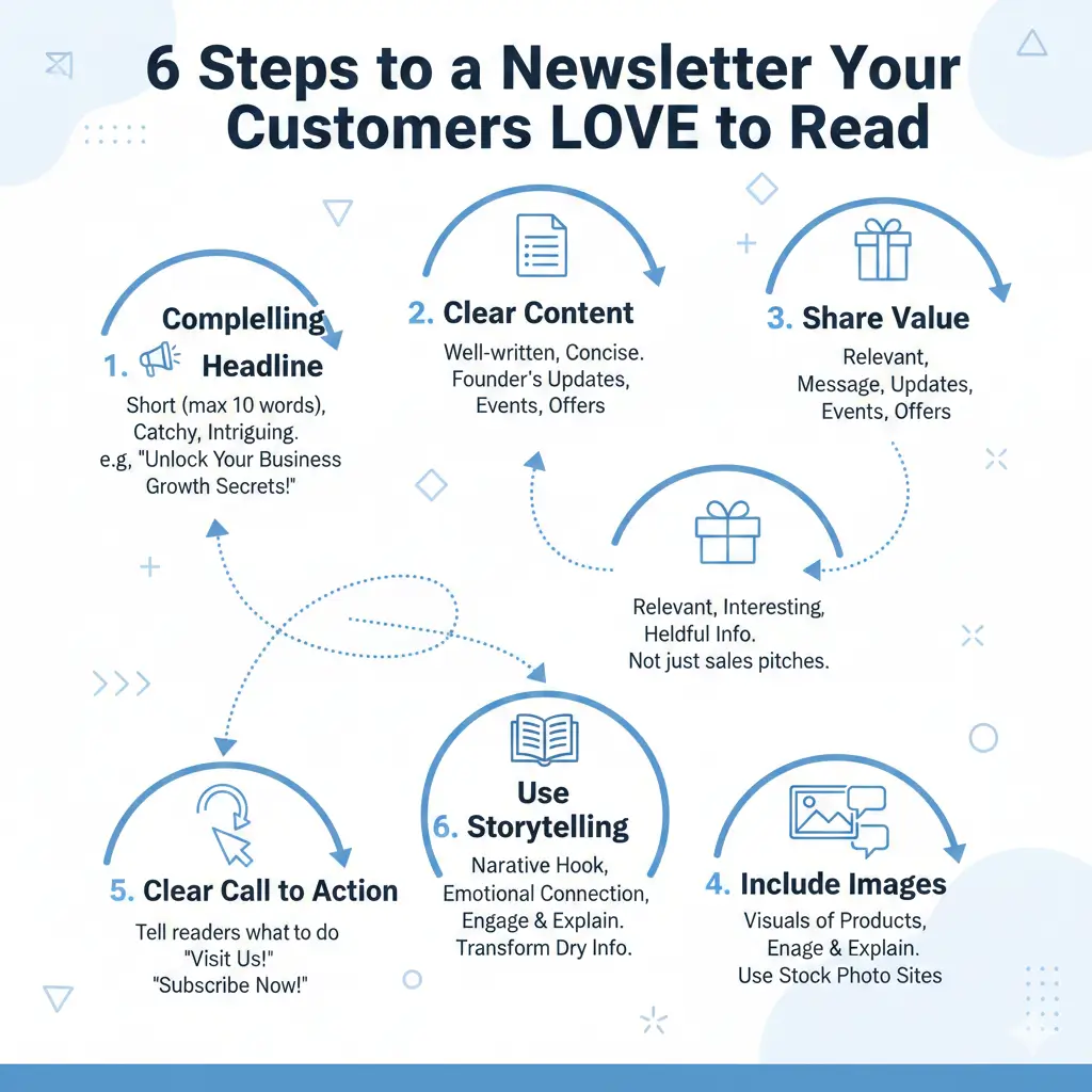 Steps to Create a Newsletter Your Customers Love to Read
