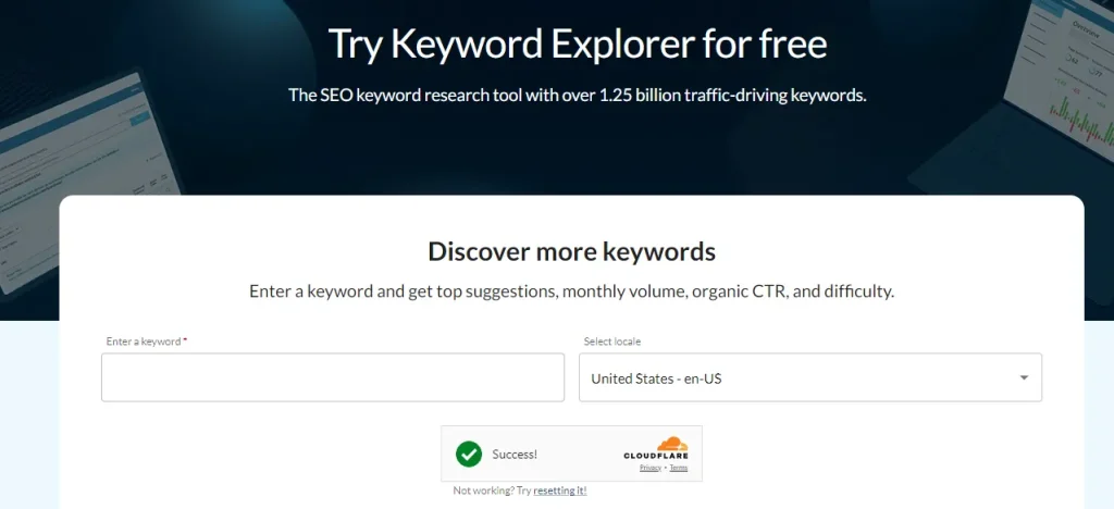 Moz Keyword Explorer