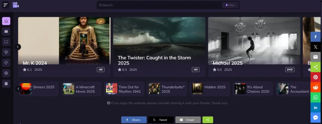 Use the old 1Movies? Click Here