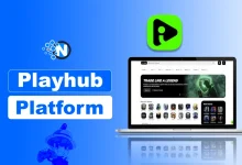 Playhub gaming marketplace interface for buying and selling in-game items and services