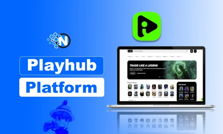 Playhub gaming marketplace interface for buying and selling in-game items and services