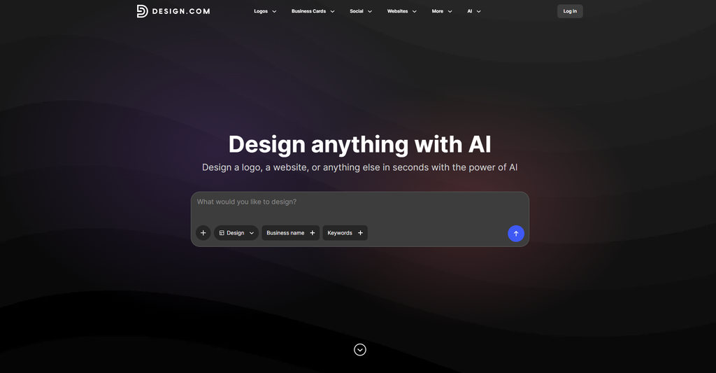 Screenshot of Design.com by NogenTech