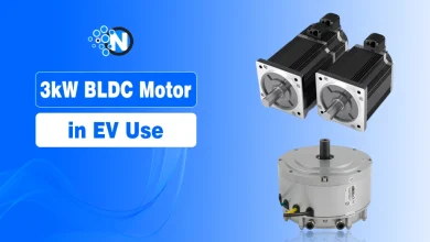 3kW BLDC Motor in EV Use