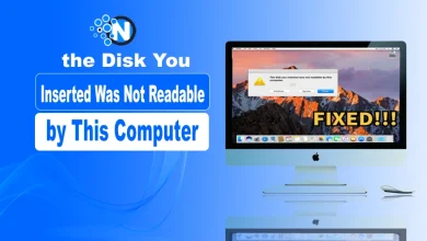 Fix the Disk You Inserted Was Not Readable by This Computer