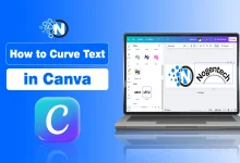 How to Curve Text in Canva