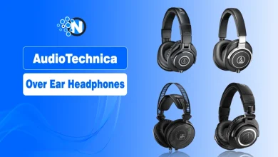 AudioTechnica Over Ear Headphones