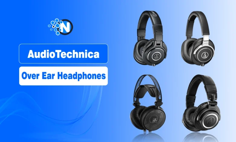 AudioTechnica Over Ear Headphones