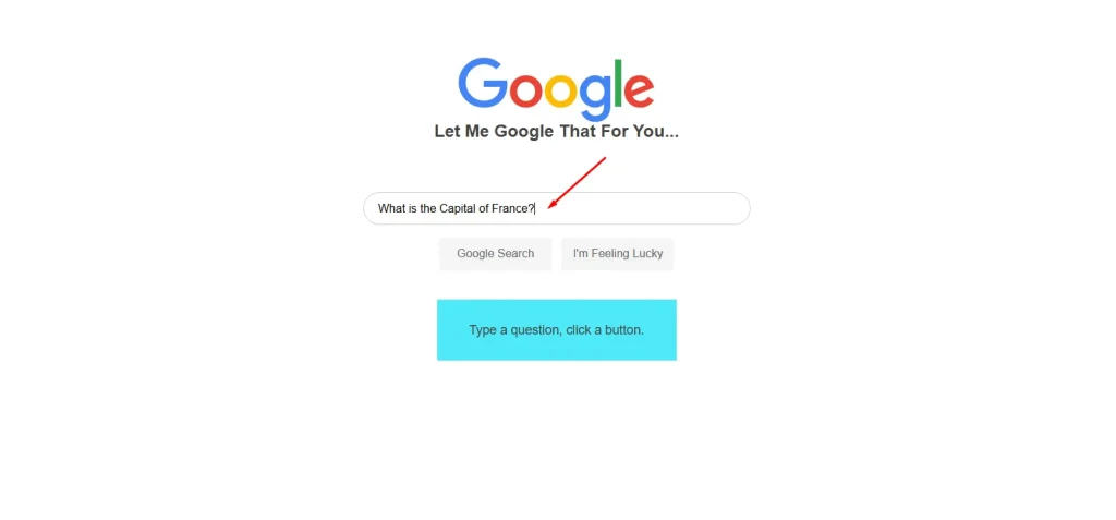 Enter the Question