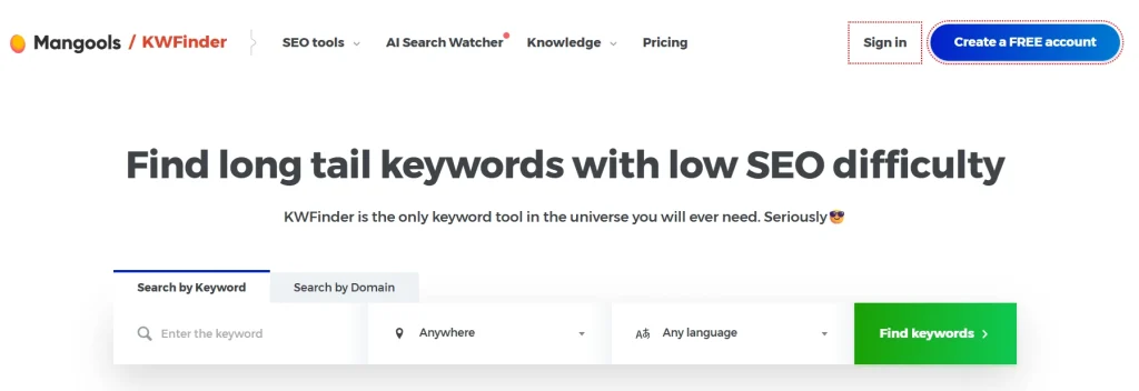 KWfinder