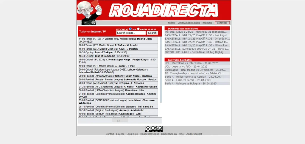Rojadirecta Logo