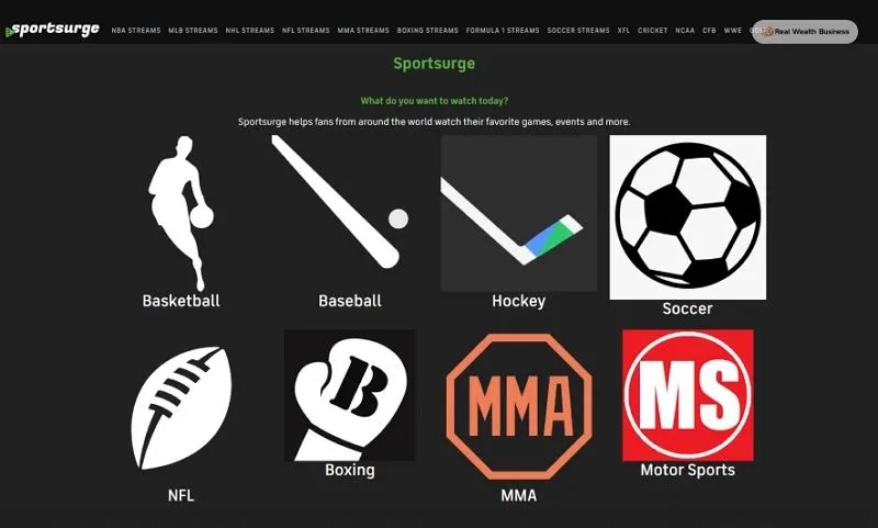 Sportsurge Logo