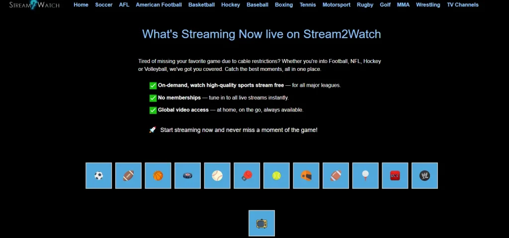 Stream2Watch Logo