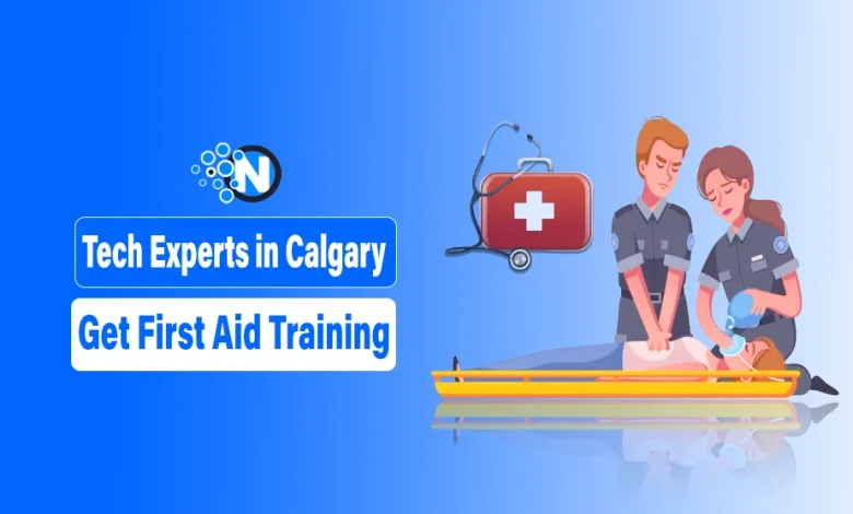 Tech Experts in Calgary Get First Aid Training