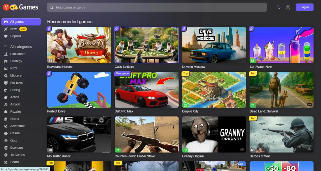 Yandex Games