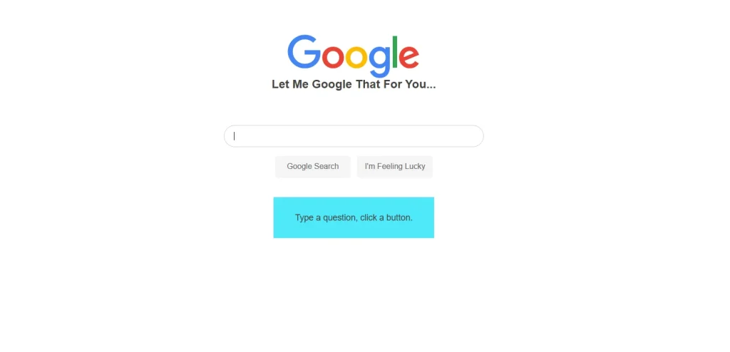 start typing a question
