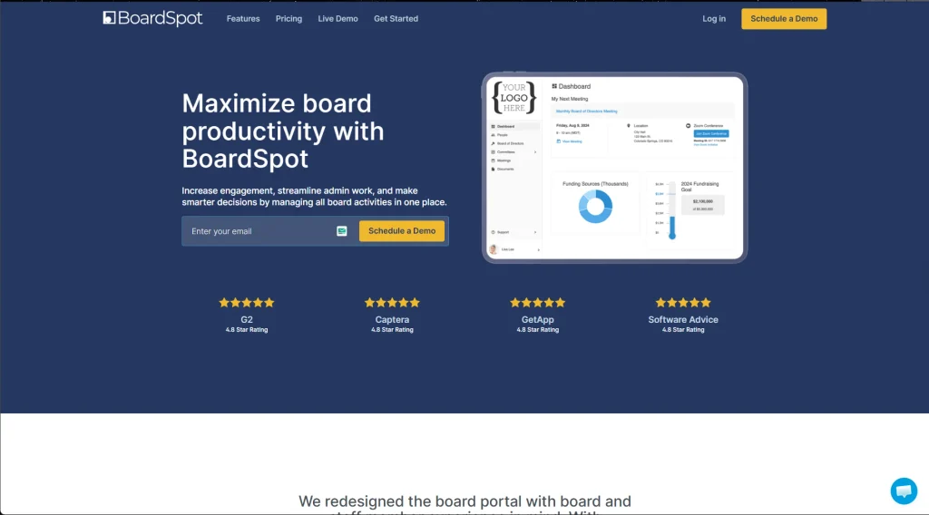 Screenshot of BoardSpot Homepage | Image Credit: BoardSpot