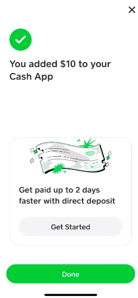 Cash App balance