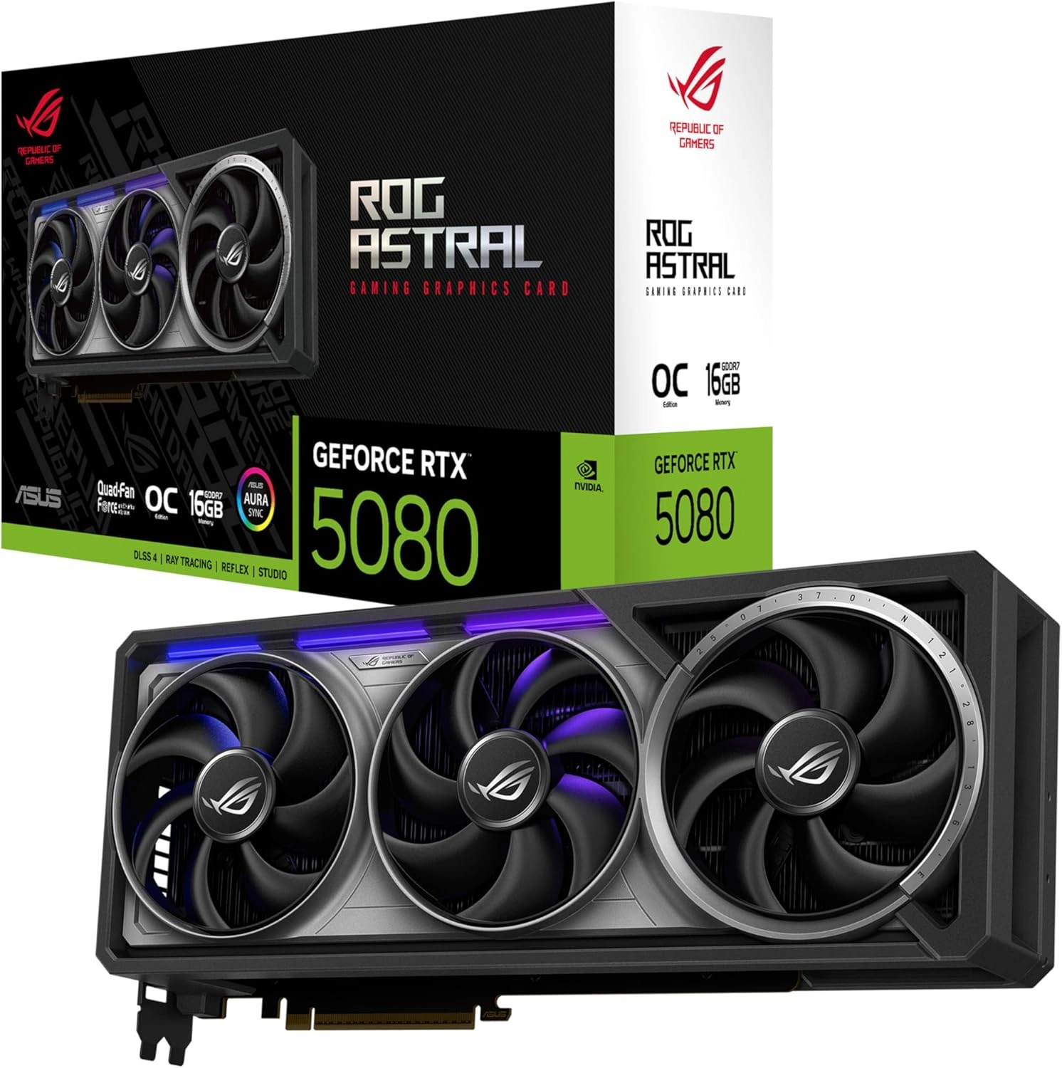 ASUS ROG Astral NVIDIA GeForce RTX 5080 OC Edition