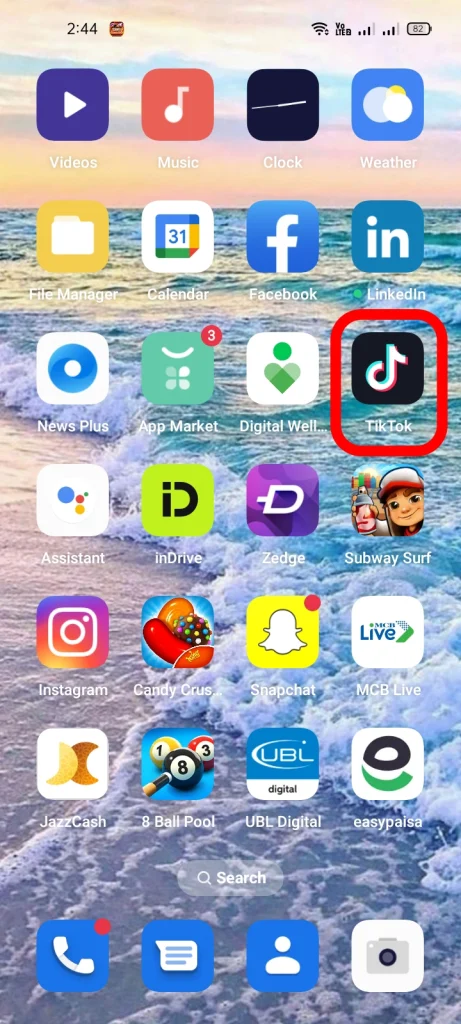 Open TikTok
