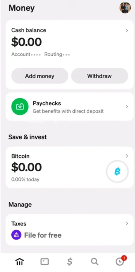 Open your Cash App