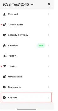  Support option