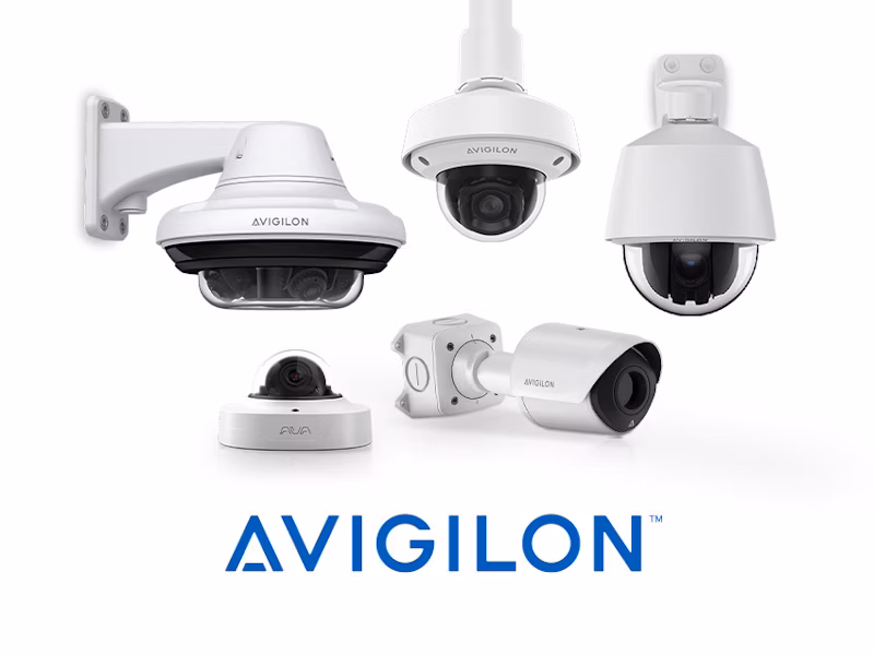 Avigilon ai security cameras