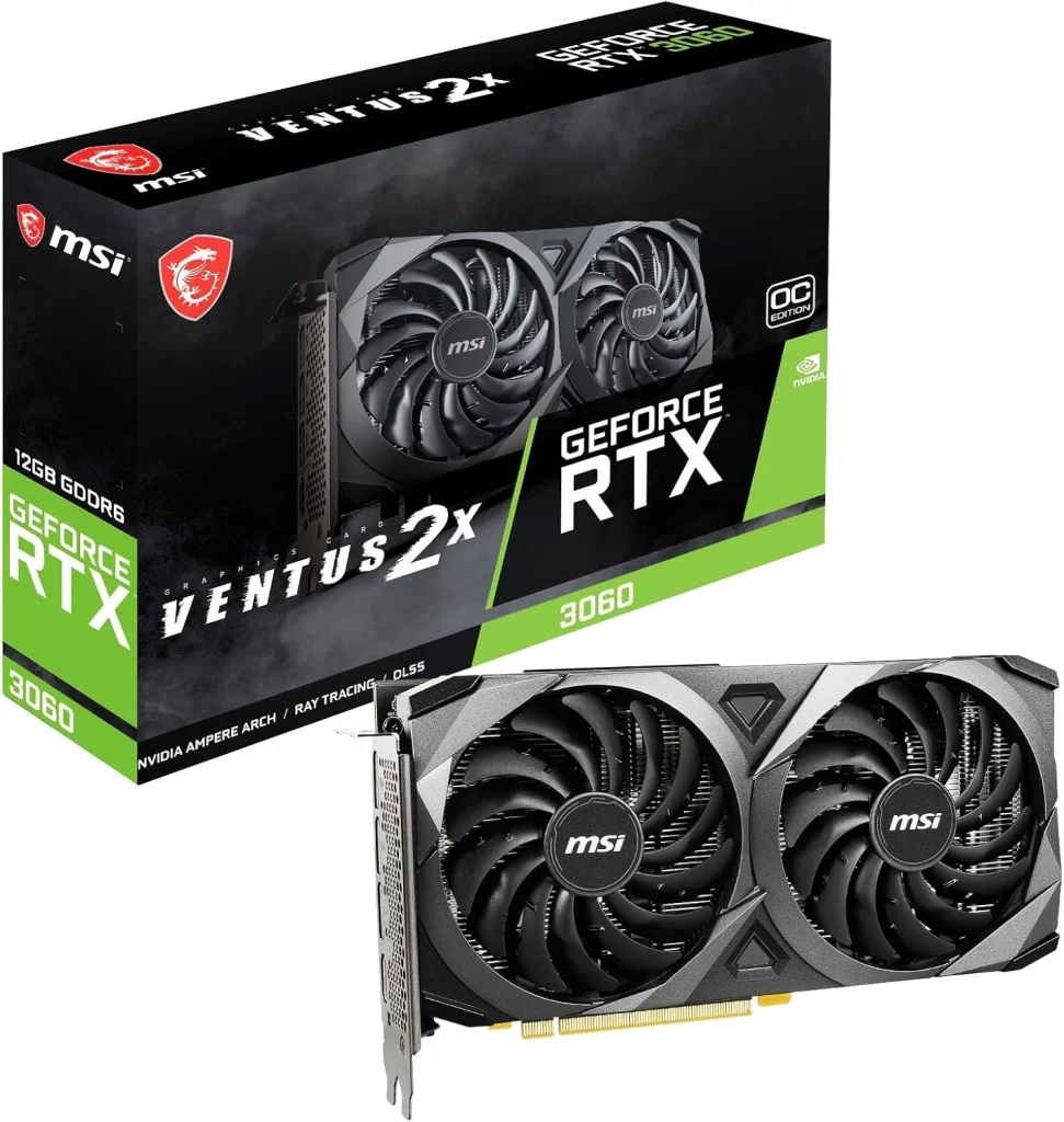 MSI Gaming GeForce RTX 3060 Ventus 2X 12G OC