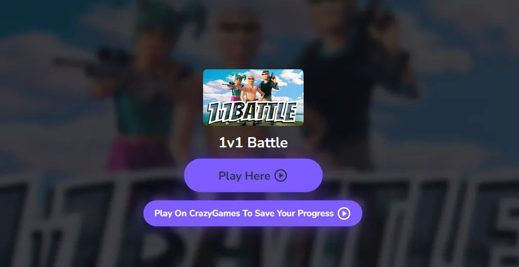 1v1Battle - Best 1v1 Unblocked Alternatives