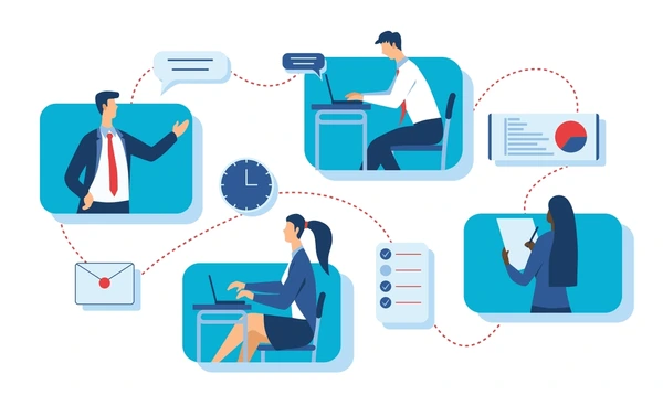Communication Between Work Departments