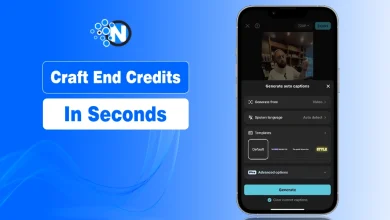 Craft End Credits in Seconds