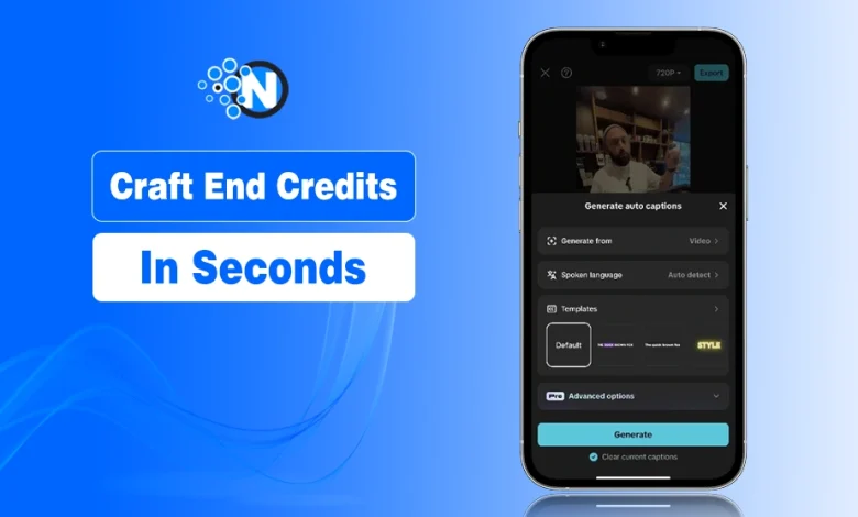 Craft End Credits in Seconds