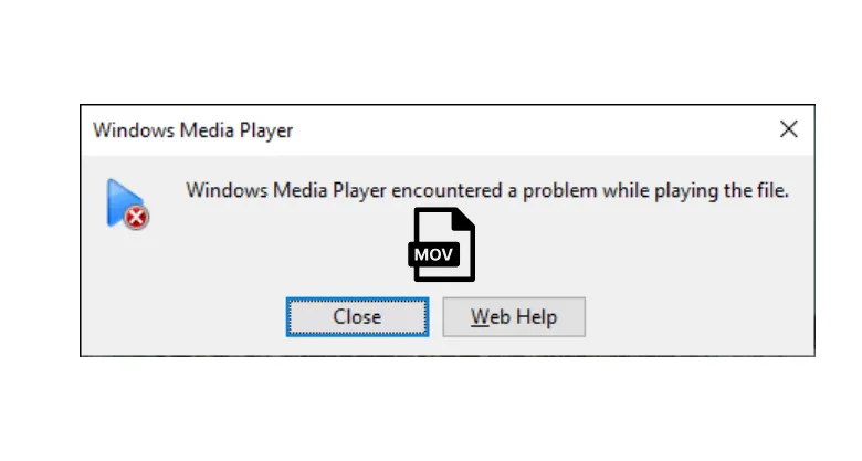 MOV File Not Playing Error