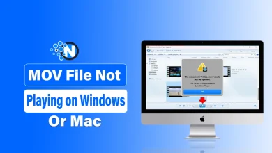 MOV File Not Playing on Windows or Mac