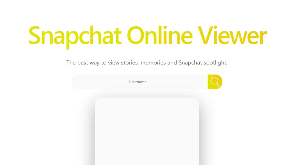 MegaStory Snapchat Viewer