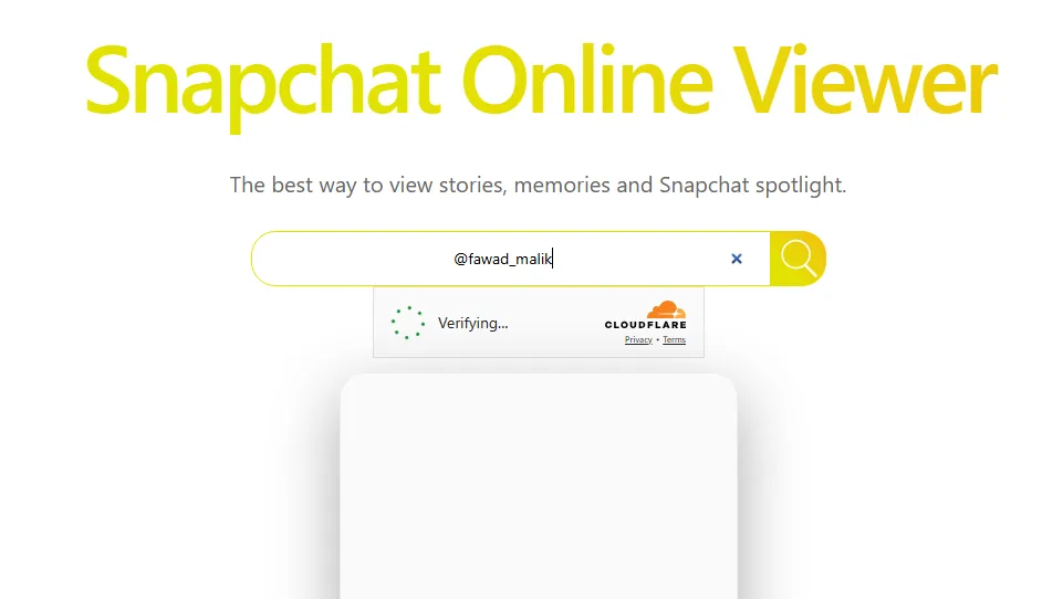 Paste the username in the box and click on the search icon.