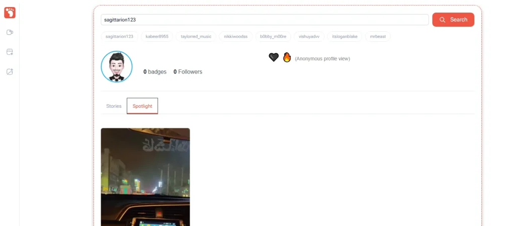 Your result will be on your display in seconds on StoryViewer