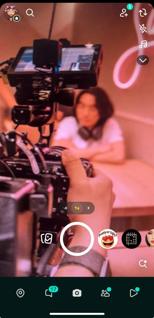 Behind-the-Scenes Moments to Post on Snapchat