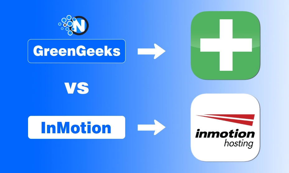 GreenGeeks vs InMotion Comparison - for WordPress Hosting