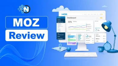 Moz Review SEO tool banner for NogenTech.