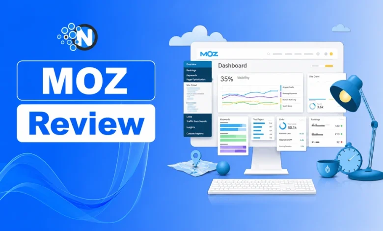 Moz Review SEO tool banner for NogenTech.