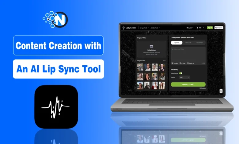 Content Creation with an AI Lip Sync Tool